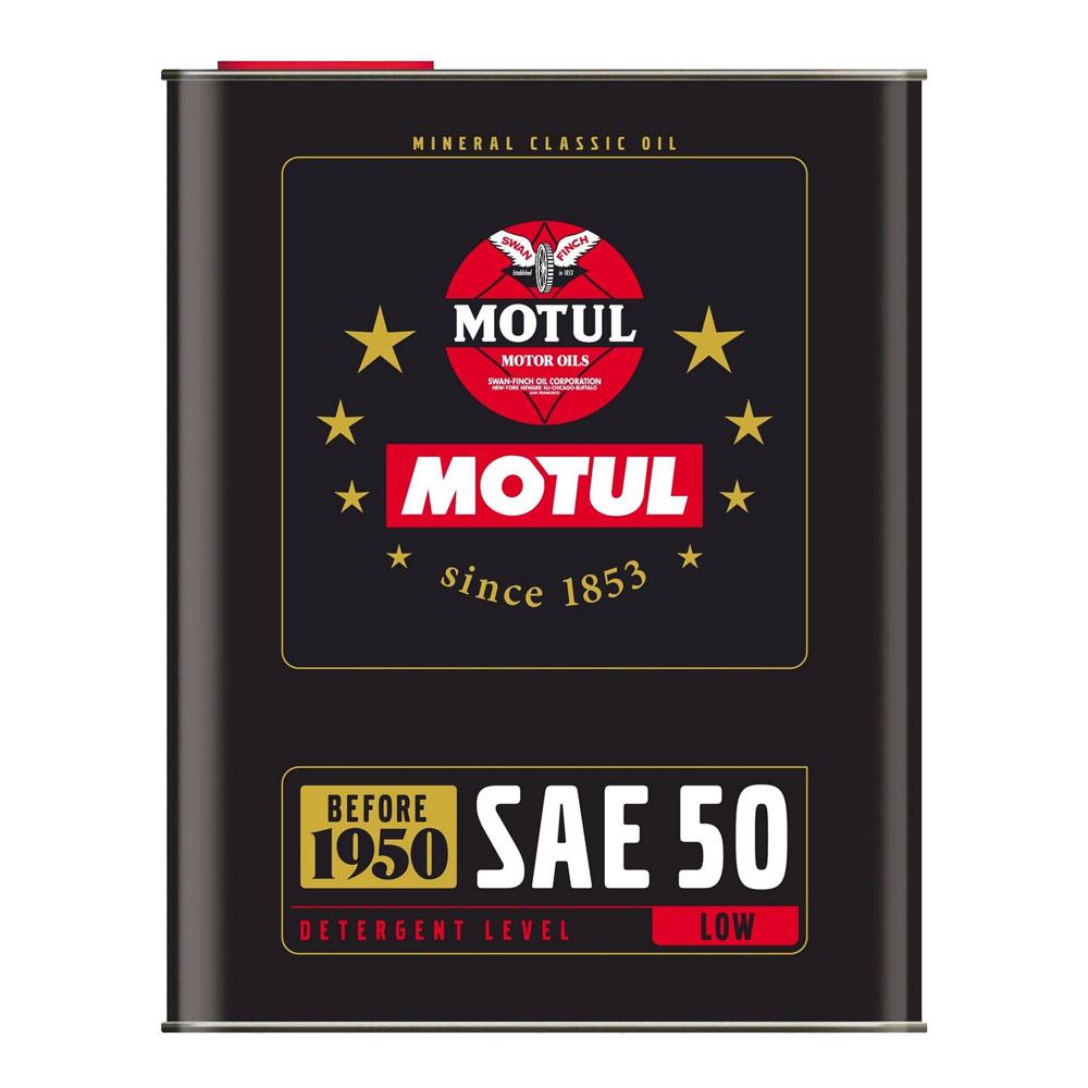 MOTUL CLASSIC SAE50 4 STROKE OIL - 2 Litre 1