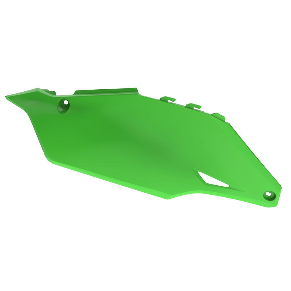 POLISPORT SIDE COVERS KAWASAKI KX250F 21-23/KX450F 19-23 - GREEN 2