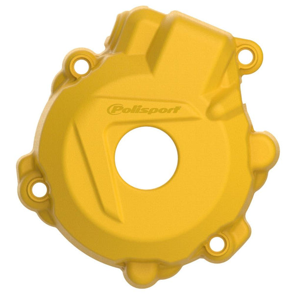 POLISPORT IGNITION COVER PROTECTOR KTM EXC-F/HUSQVARNA FE - YELLOW 1