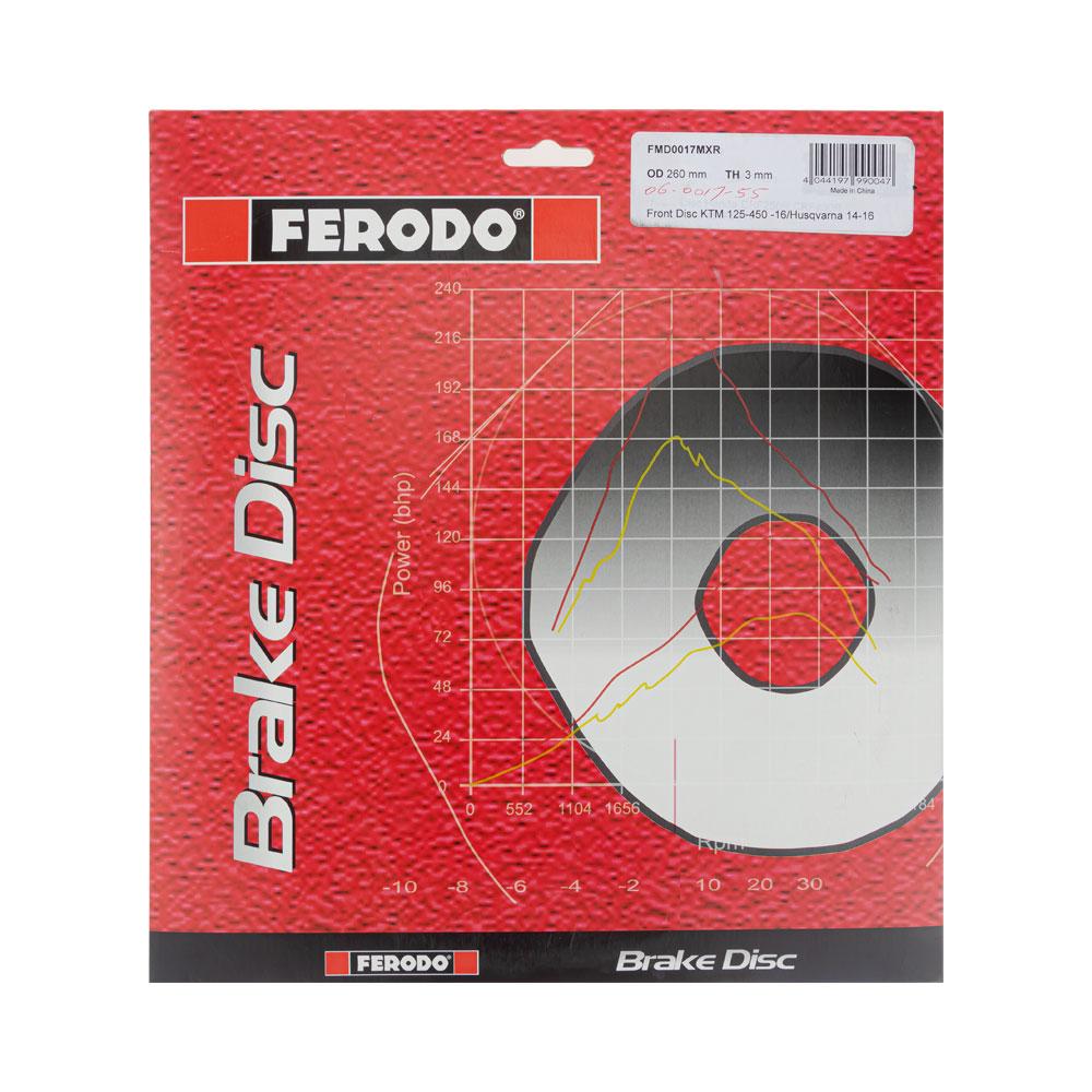 FERODO Disc Brake Rotor 260mm - FMD0017MXR 3