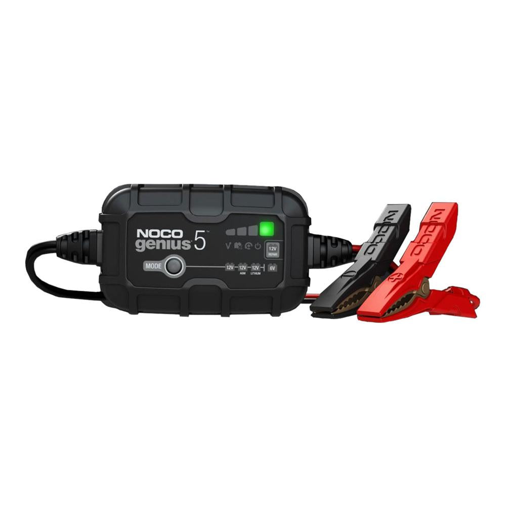 NOCO Genius 5 Battery Charger for Lead Acid 6  12V and 12.8V Lithium Batteries 6