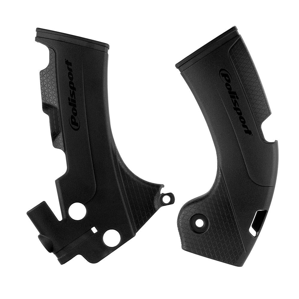 POLISPORT FRAME PROTECTORS YAMAHA YZ250F 19-22/YZ450F 18-22 - BLACK 1