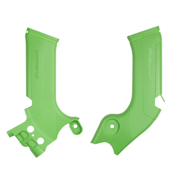 POLISPORT FRAME PROTECTORS KAWASAKI KX250 21-22/KX450 19-22 - GREEN 1