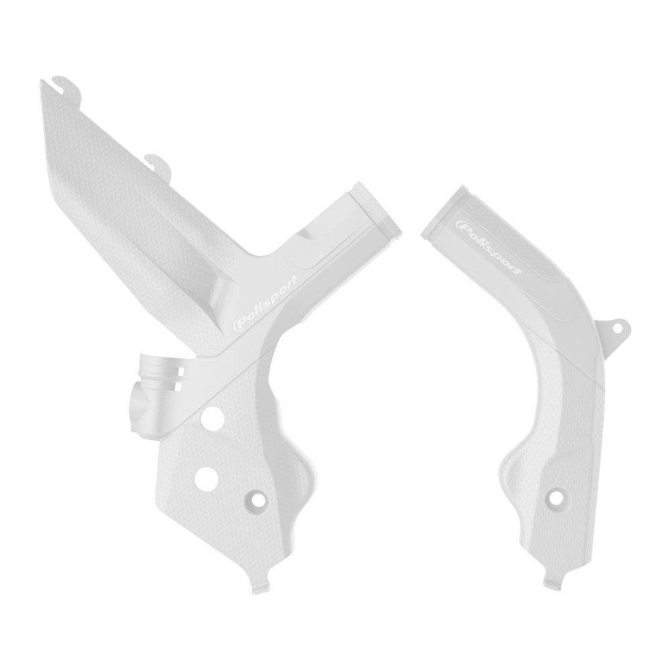 POLISPORT FRAME PROTECTORS KTM SX/SX-F/EXC/EXC-F - WHITE 1