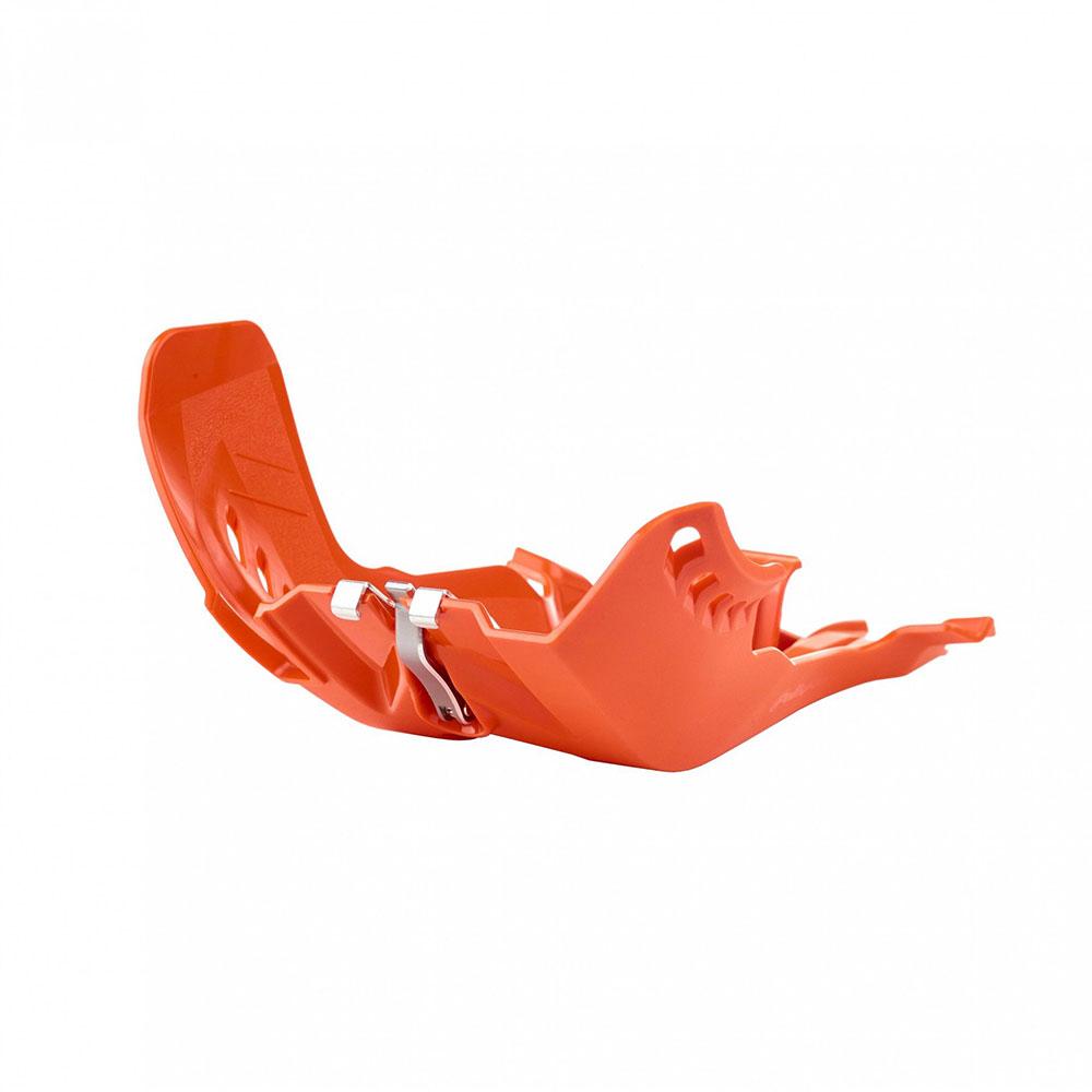 POLISPORT SKID PLATE FORTRESS KTM/HUSQ - ORANGE 1