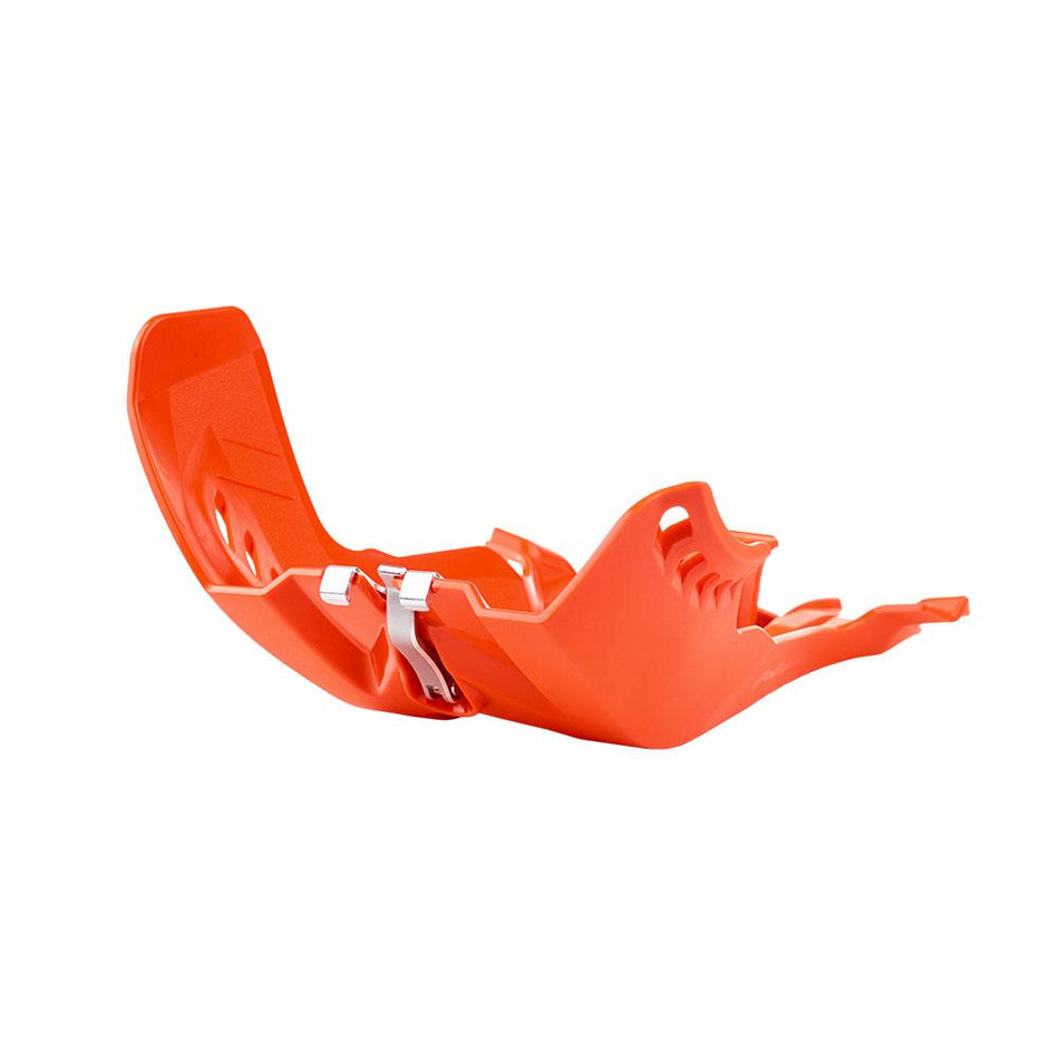 POLISPORT SKID PLATE FORTRESS KTM/HUSQ - ORANGE 1