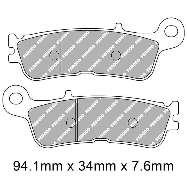 FERODO Disc Pad Set - FDB2323 SG Sinter Grip Sintered Compound - Off-Road 1