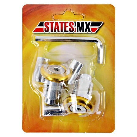 STATES MX OFF-ROAD BAR ENDS - GOLD 2