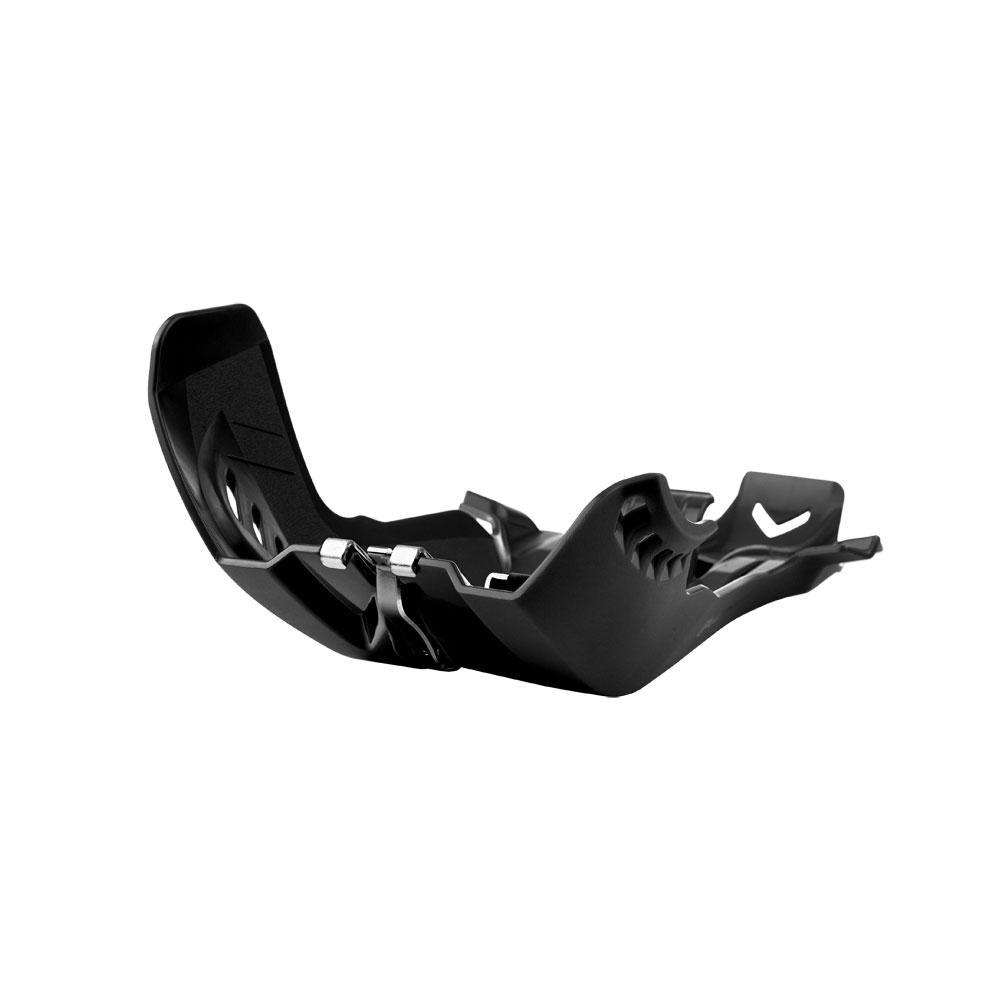 POLISPORT SKID PLATE/LINKAGE GUARD FORTRESS KTM/HUSQ - BLACK 1