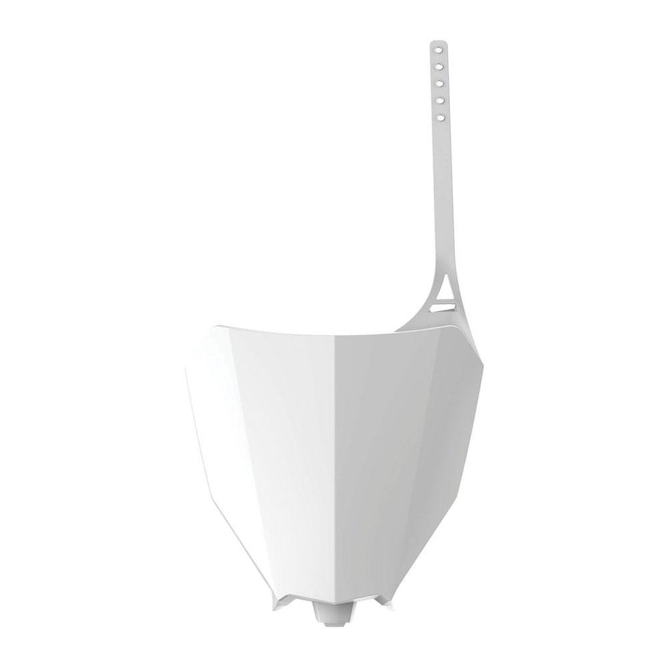 POLISPORT FRONT NUMBER PLATE HONDA CRF250R 18-21/CRF450R 17-20 - WHITE 1