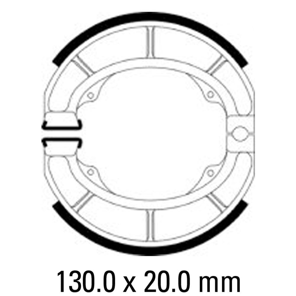 FERODO Brake Shoe Set - FSB956 1