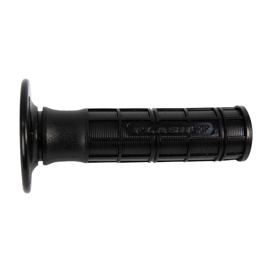 ARIETE MOTORCYCLE HAND GRIPS - MX - FLASH - 120mm Closed End - BLACK 1