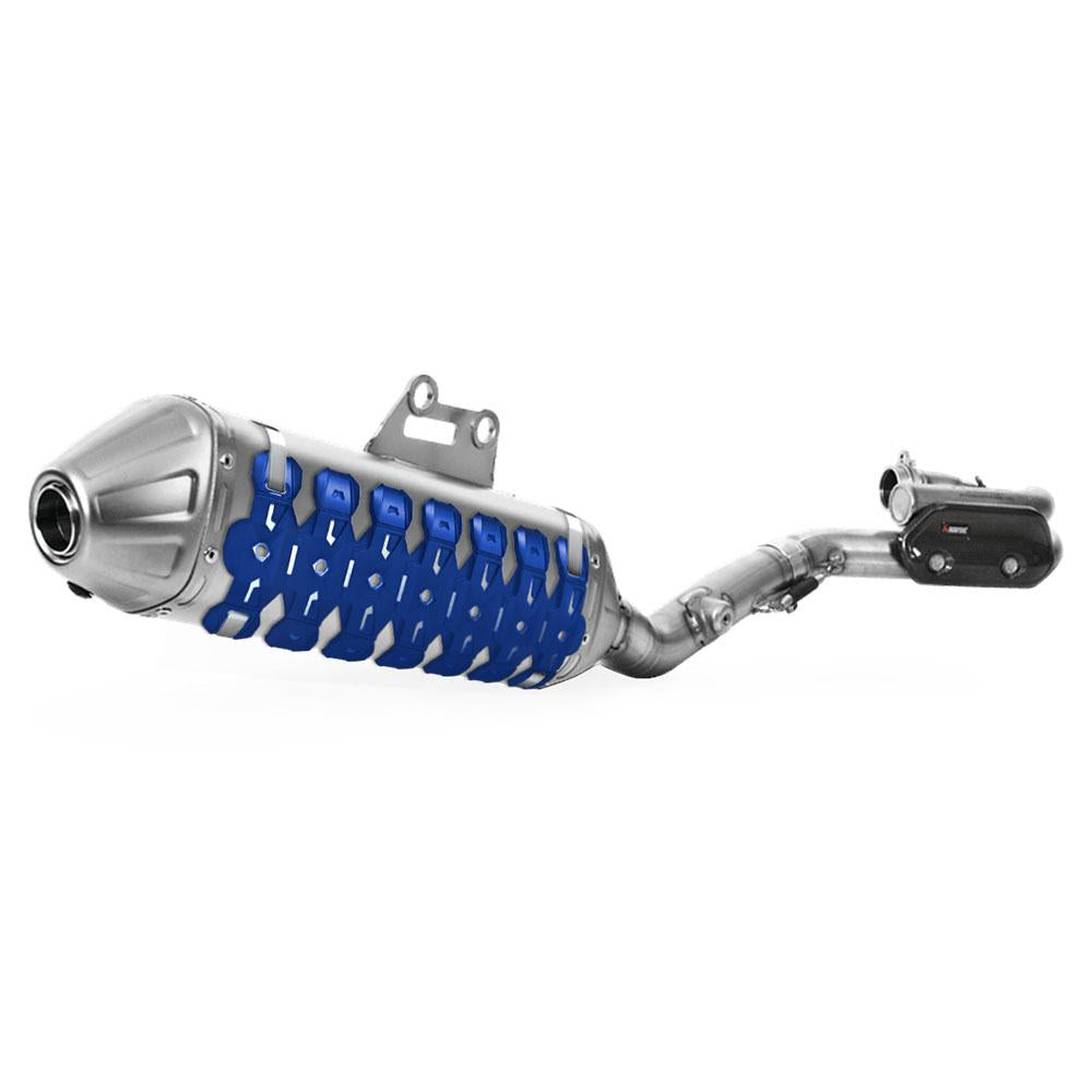 POLISPORT ARMADILLO 4 STROKE MUFFLER GUARD - BLUE 1