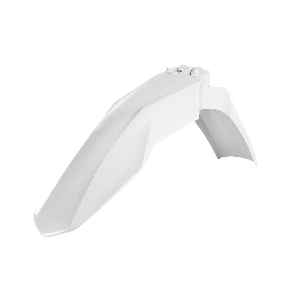 POLISPORT FRONT FENDER GAS GAS - WHITE 1