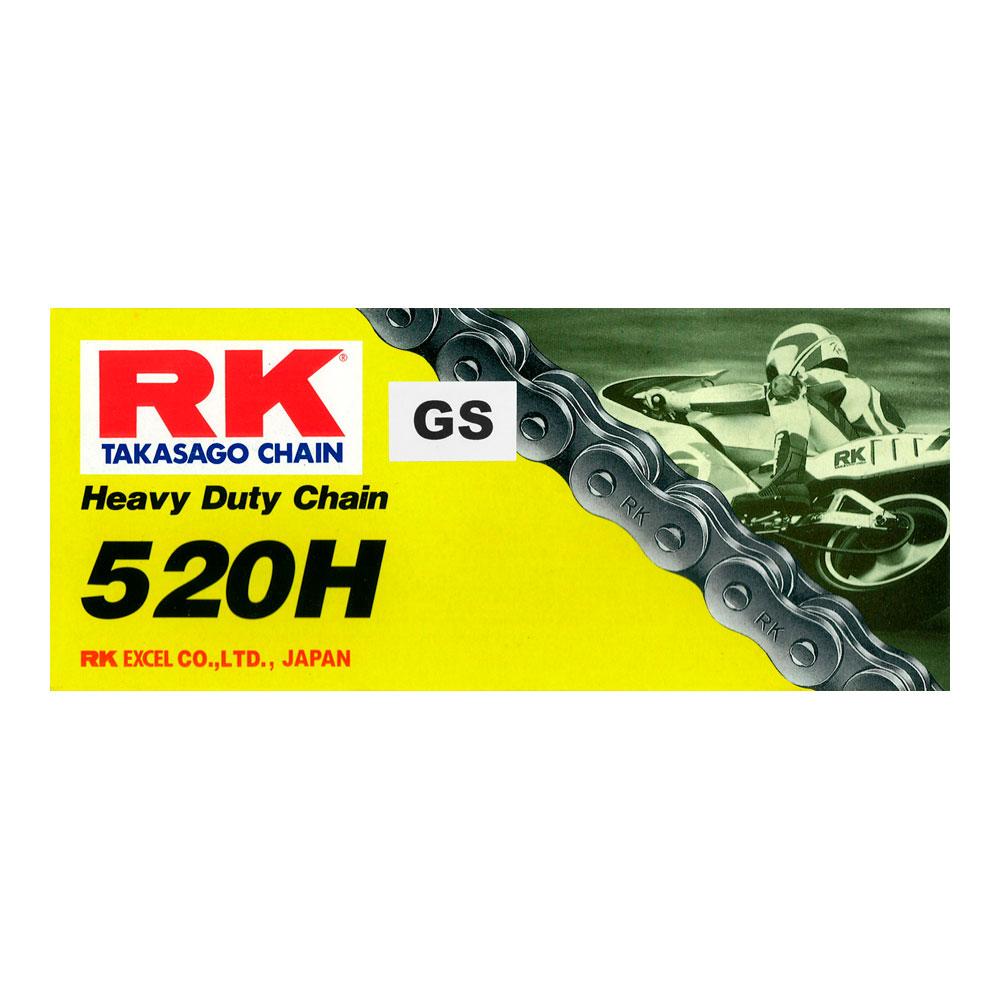 RK CHAIN 520 HEAVY DUTY - 120 LINK - GOLD 1
