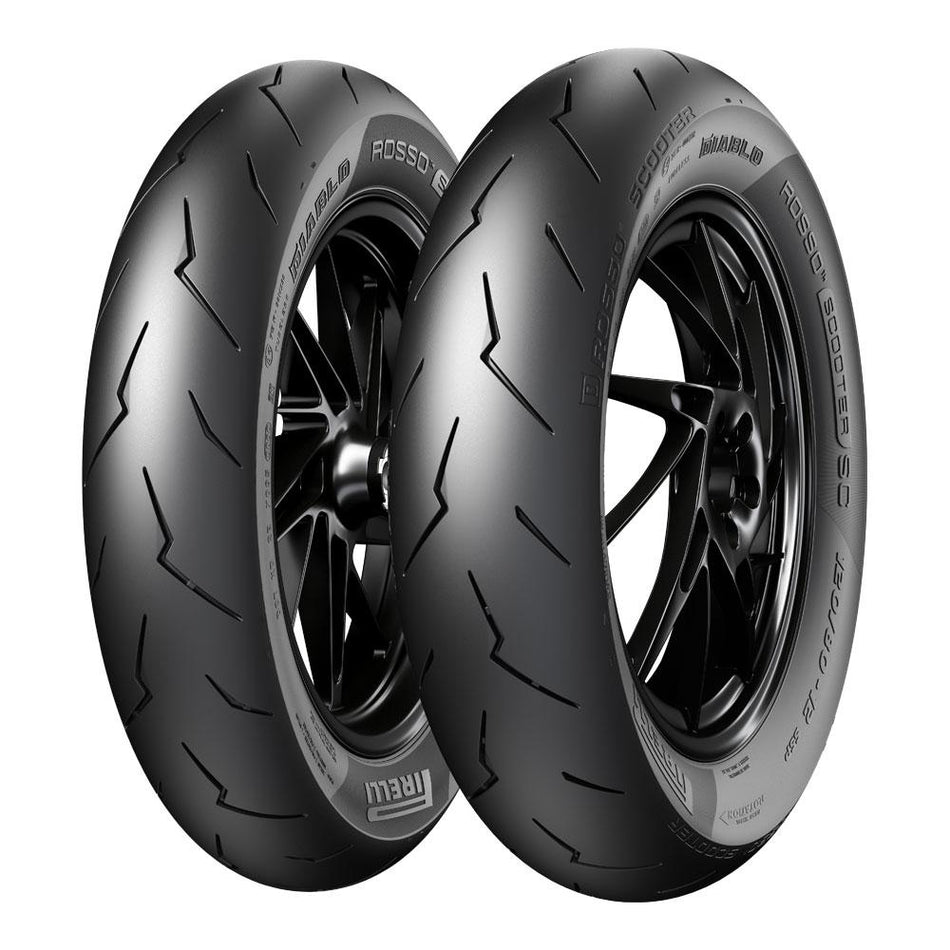 PIRELLI DIABLO ROSSO SCOOTER FRONT 100/90-12 64P TL 1