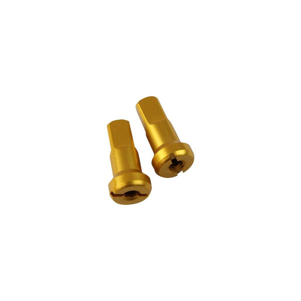 STATES MX ALLOY SPOKE NIPPLE - FRONT 9 GAUGE - GOLD 1