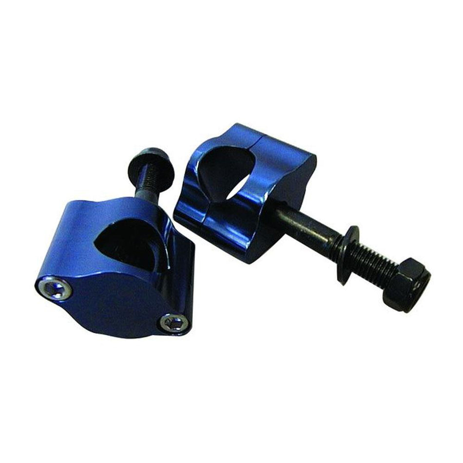 CPR TAPERED HANDLEBAR CLAMP KIT 28.6MM - BLUE 1
