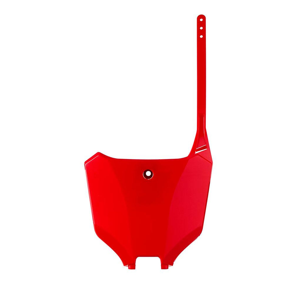 POLISPORT FRONT NUMBER PLATE HONDA - RED 1