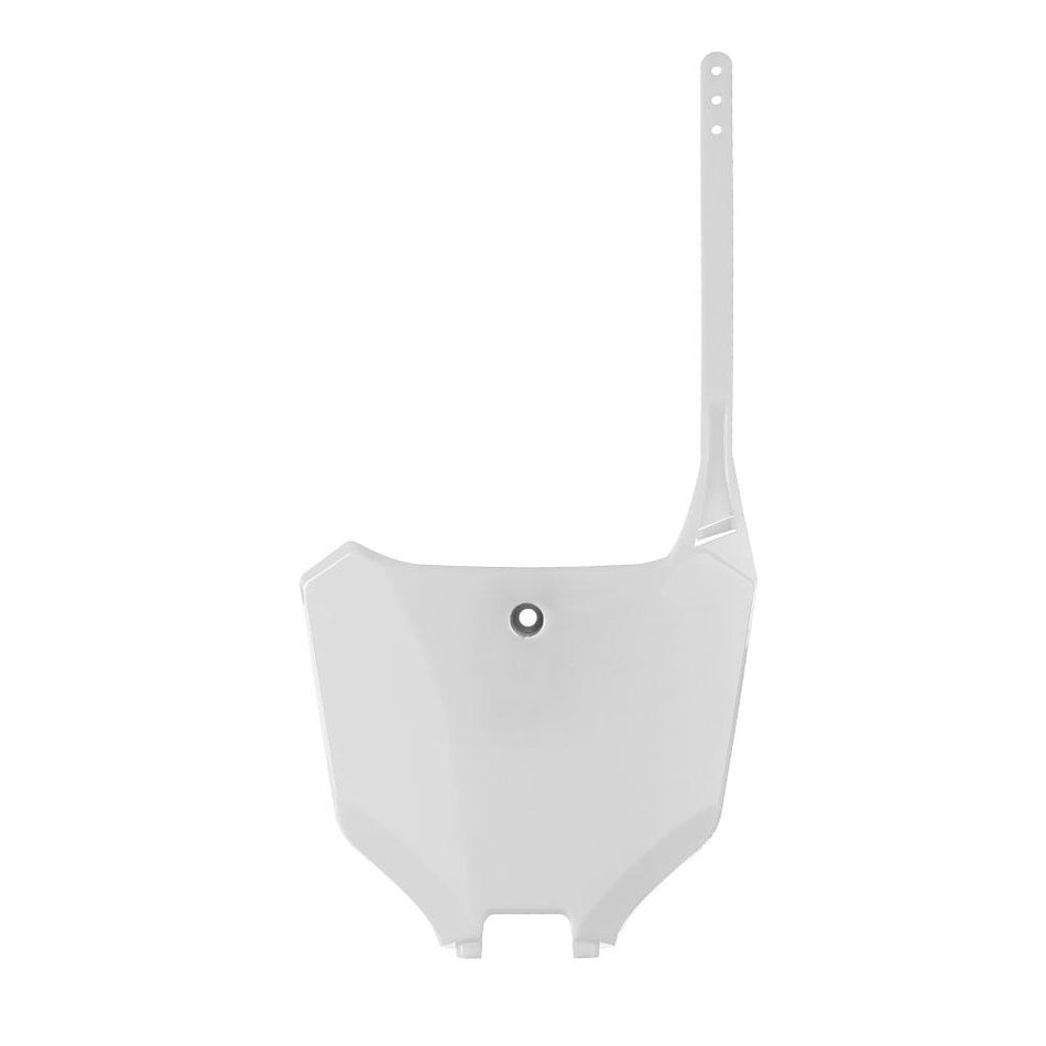 POLISPORT FRONT NUMBER PLATE HONDA - WHITE 1