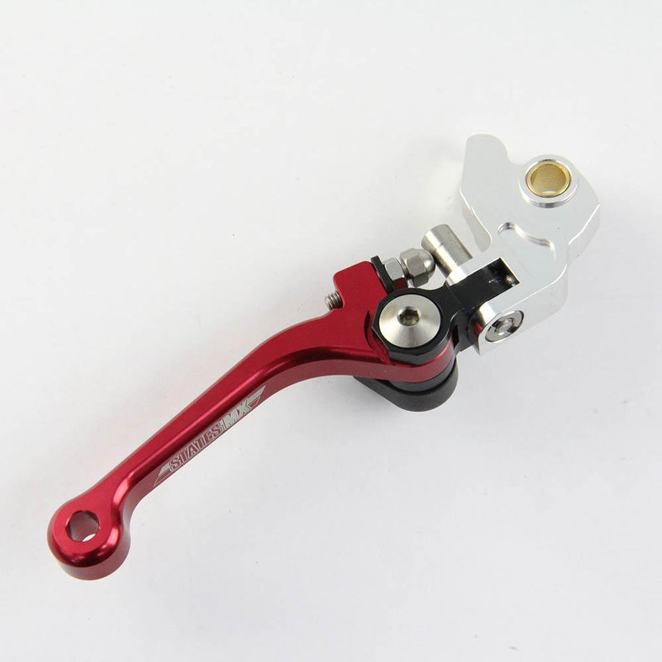 STATES MX BRAKE LEVER - FOLD/FLEX - SUZUKI - RED 1