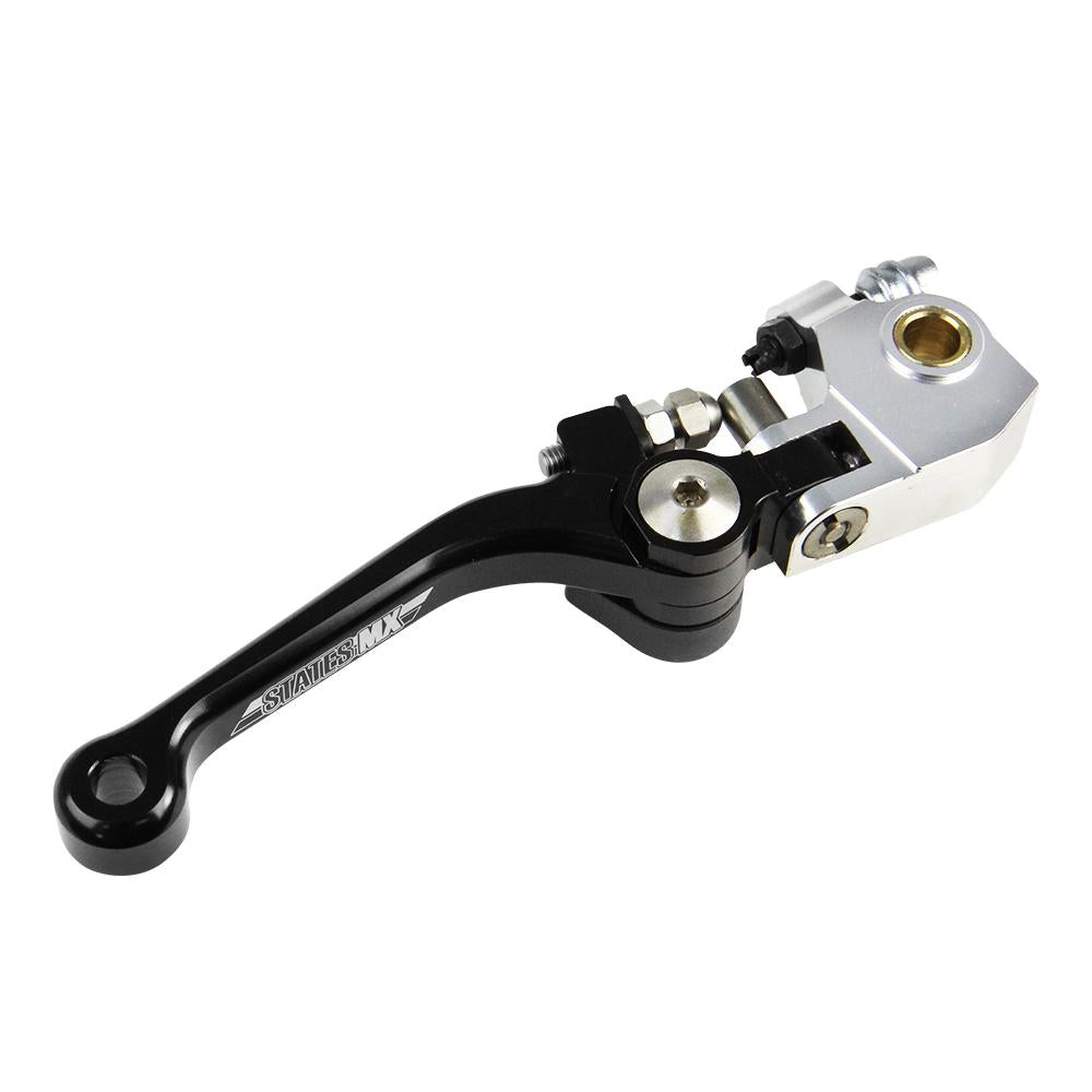 STATES MX BRAKE LEVER - FOLD/FLEX - HONDA - BLACK 1