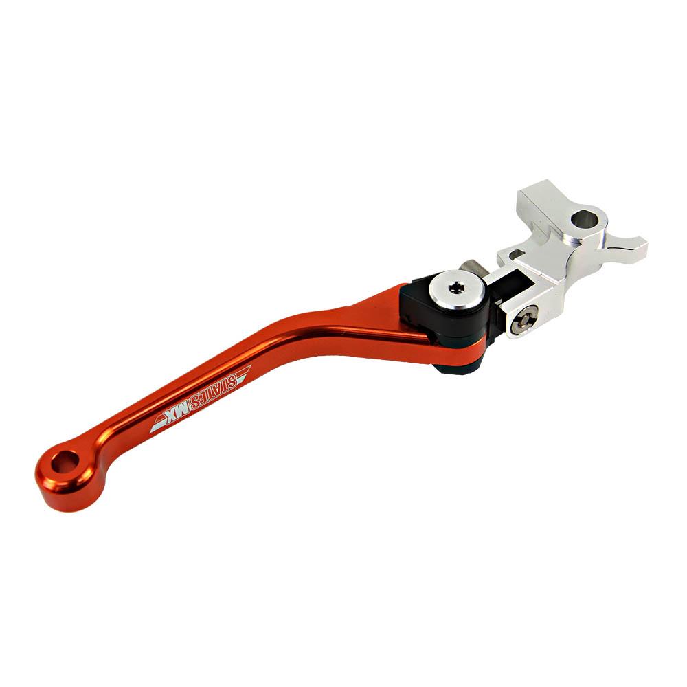 STATES MX CLUTCH LEVER - FOLD/FLEX - KTM BREMBO - ORANGE 2