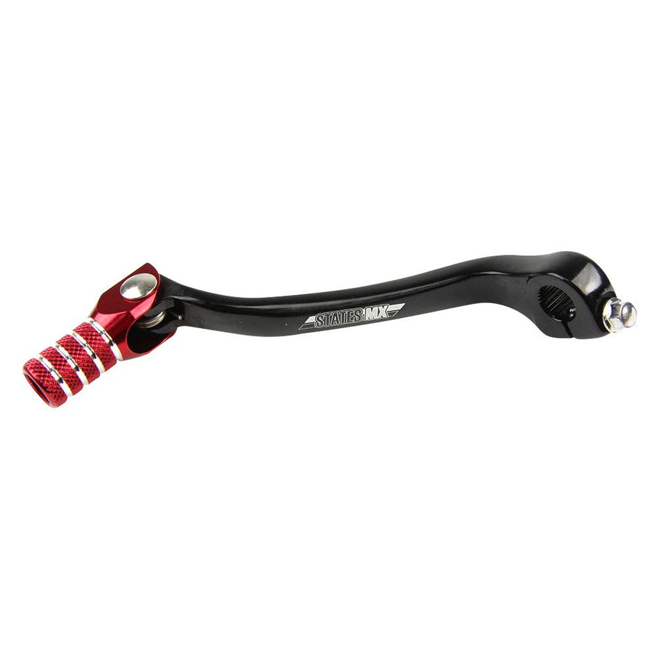 STATES MX FORGED GEAR LEVER - HONDA - RED 1