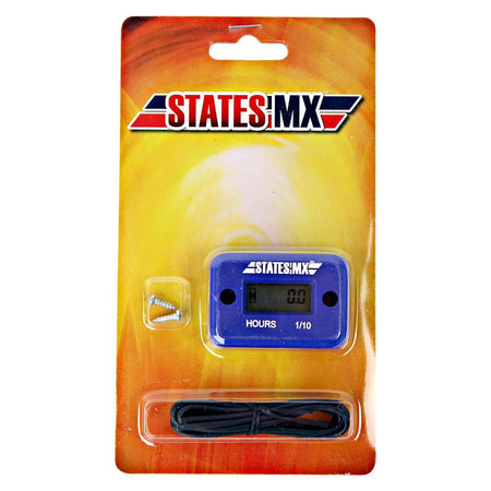 STATES MX HOUR METER - BLUE 1