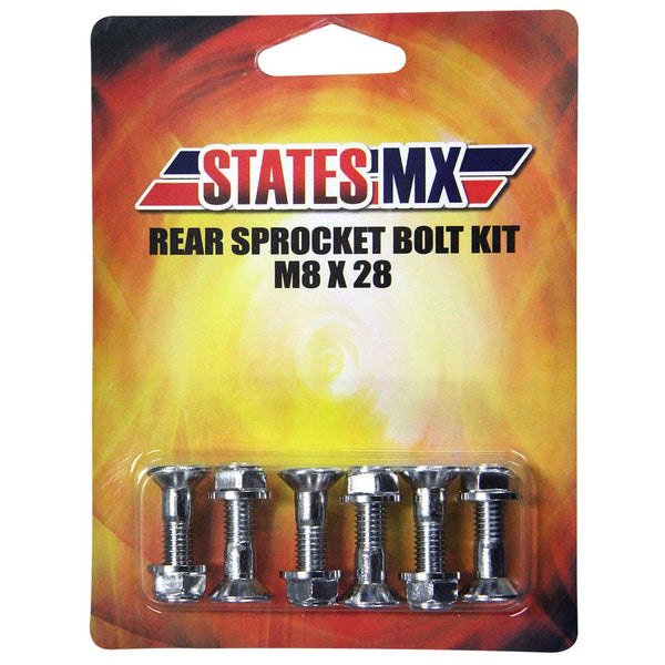 STATES MX SPROCKET BOLT KIT - STANDARD 1