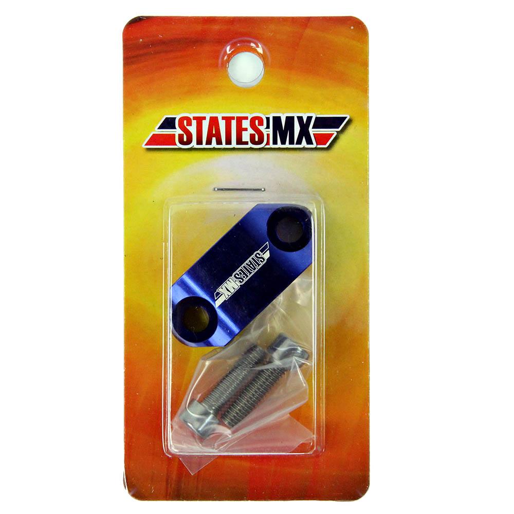 STATES MX BRAKE MASTER CYLINDER ROTATOR CLAMP - BLUE 1