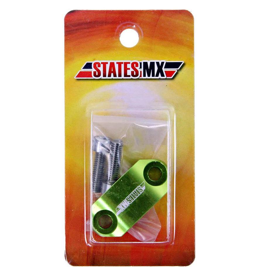 STATES MX BRAKE MASTER CYLINDER ROTATOR CLAMP - GREEN 1