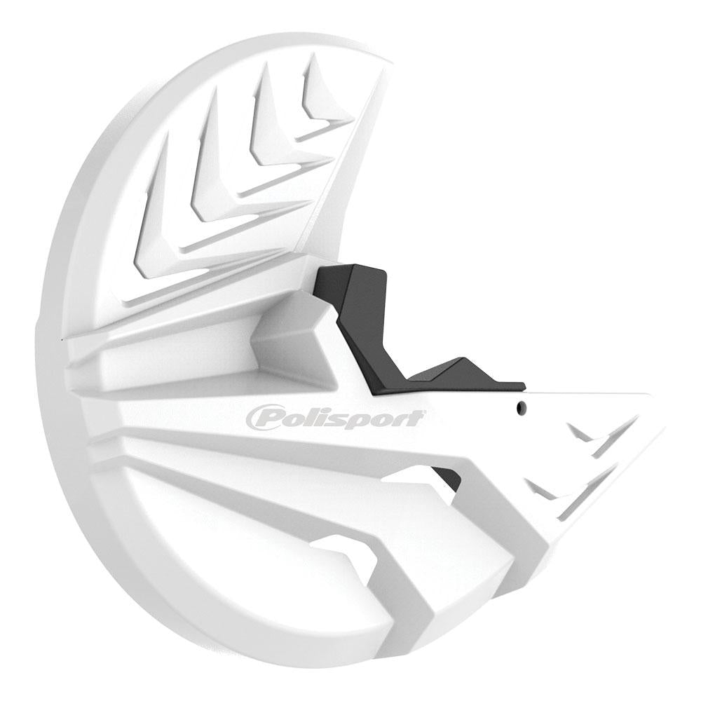 POLISPORT DISC + BOTTOM FORK PROTECTOR BETA - WHITE** 1