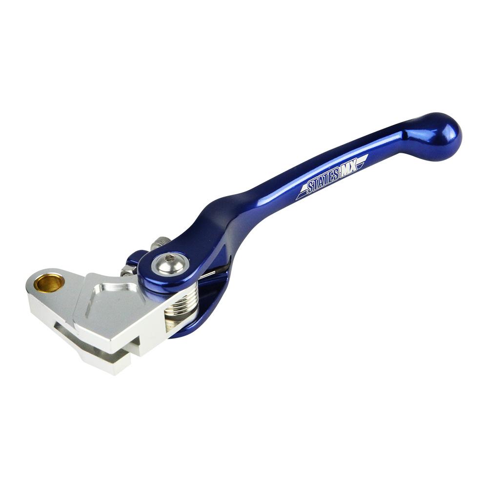 STATES MX CLUTCH LEVER - STD FLEX - YAMAHA WRF - BLUE 1