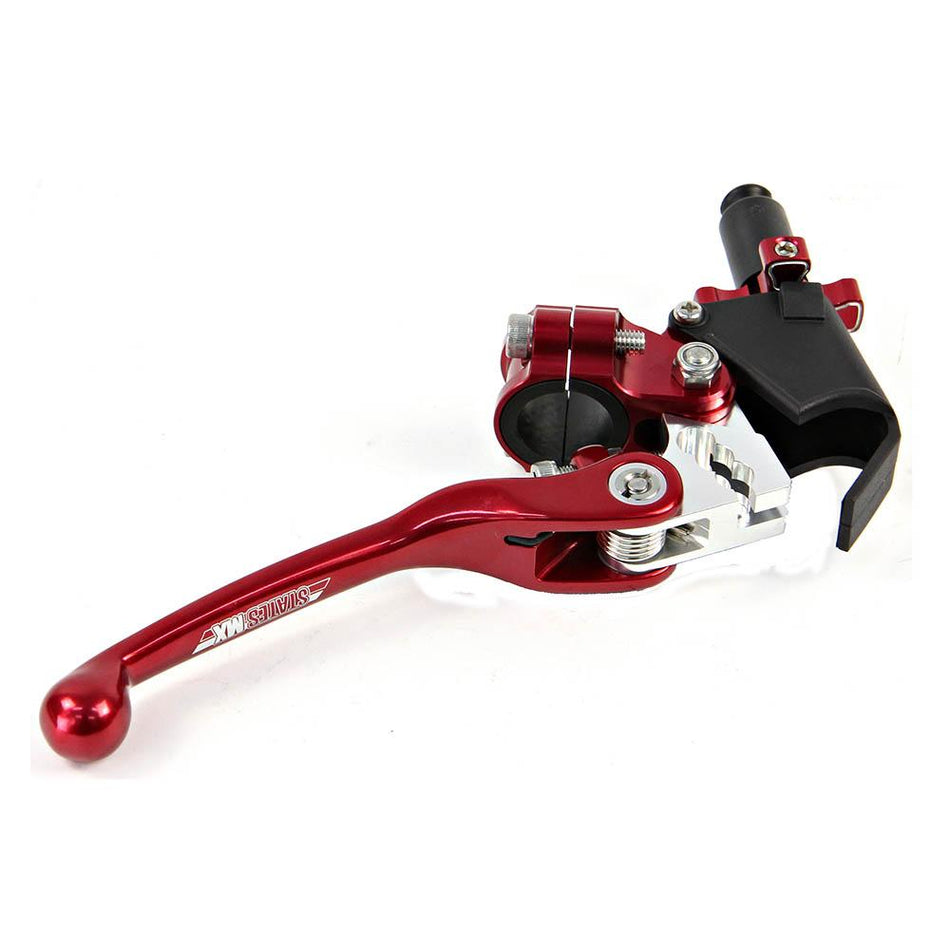 STATES MX UNIVERSAL CLUTCH PERCH AND LEVER - STD FLEX - RED 2