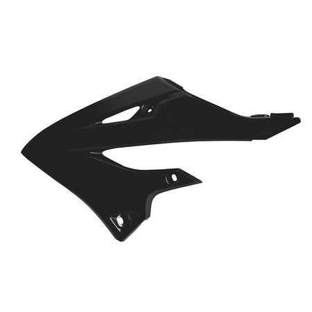 POLISPORT RADIATOR SHROUDS YAMAHA YZ125/250 2022 - BLACK 2