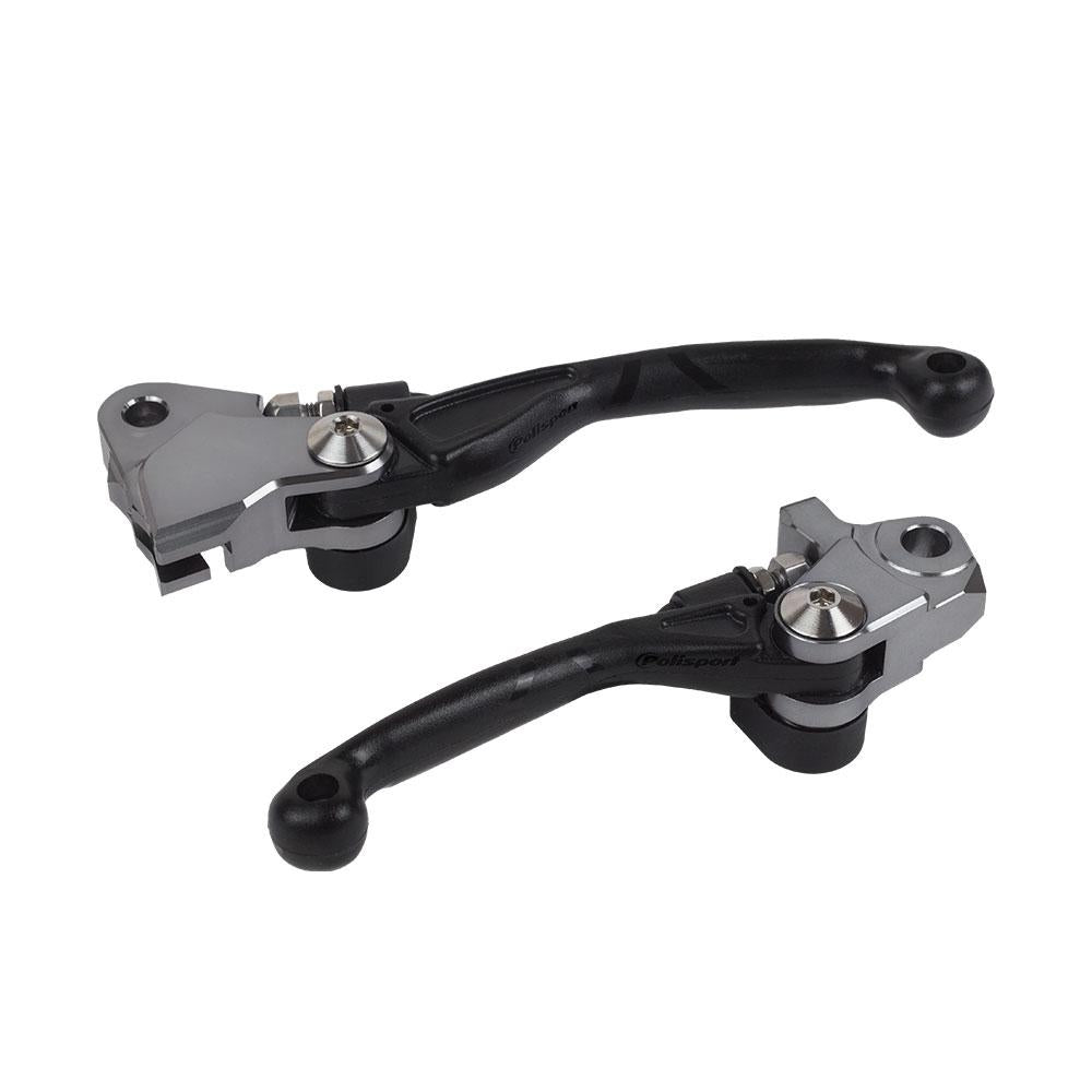 POLISPORT FOLDING LEVER SET KTM 85SX 13-22 - BLACK 1