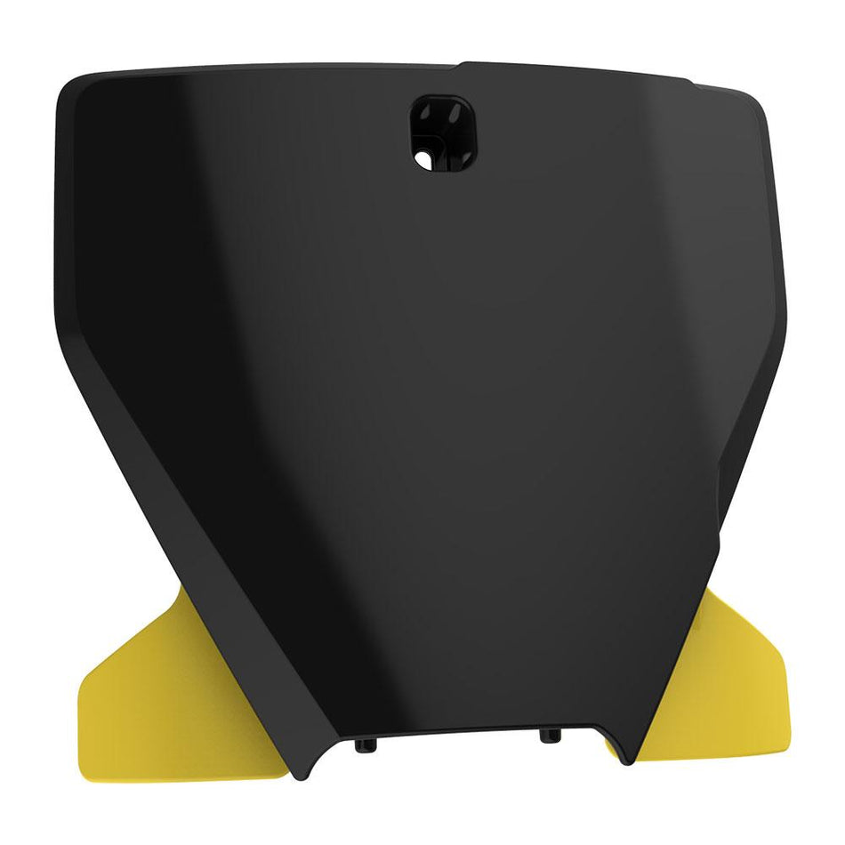 POLISPORT FRONT NUMBER PLATE HUSQVARNA TC/FC 19 - BLACK 1