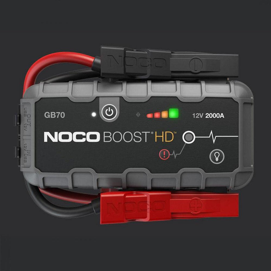 NOCO GB70 : BOOST HD JUMP STARTER - 12V 2000Amps Peak 1
