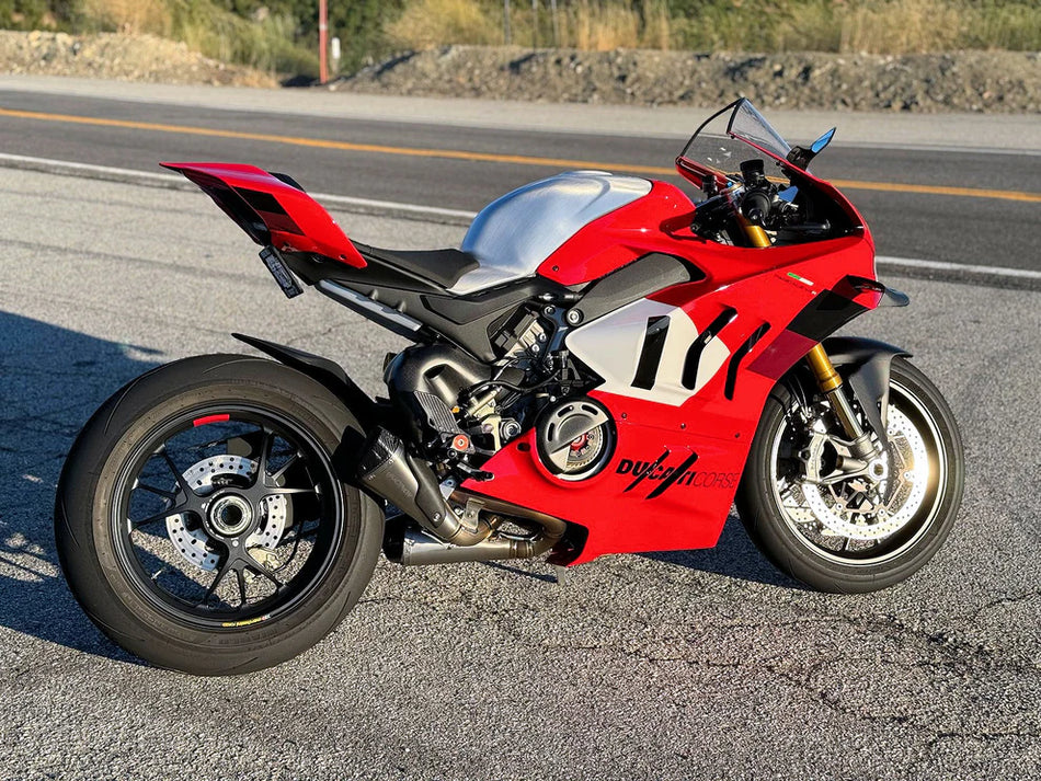 Vandemon - Ducati Panigale & Streetfighter V4S/V4R Vandemon All Titanium Slip-On 2018-24