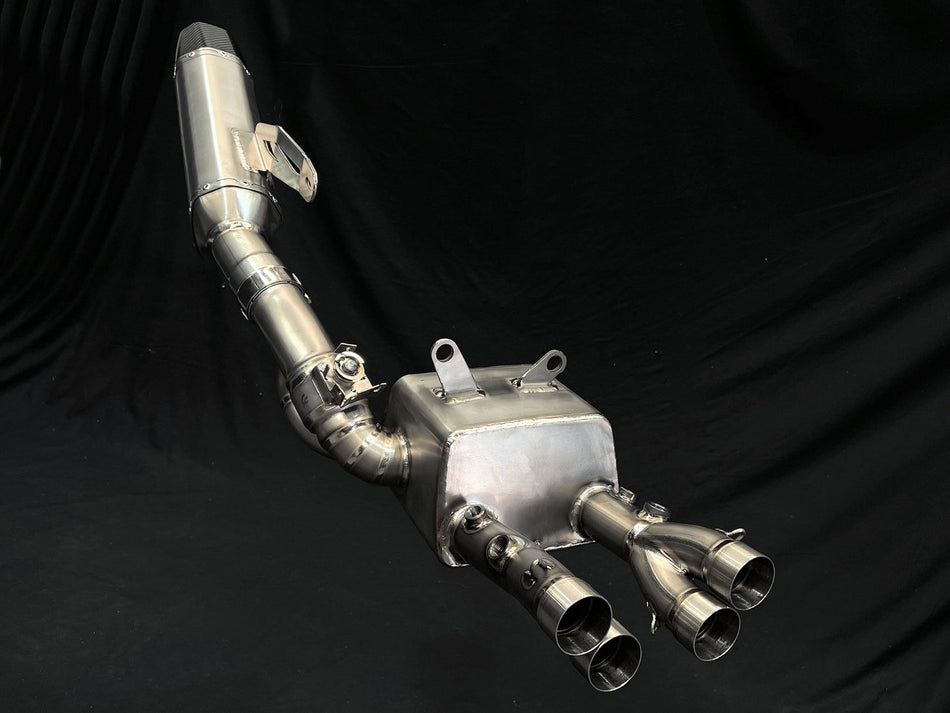 BMW S1000R, S1000RR & M1000R Vandemon Titanium Bimodal Stealth Exhaust