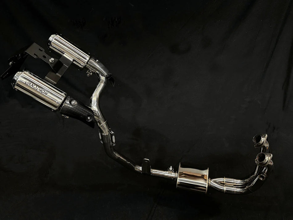 CFMOTO 450SR-S Stainless Steel High Mount Exhaust System 2023-24