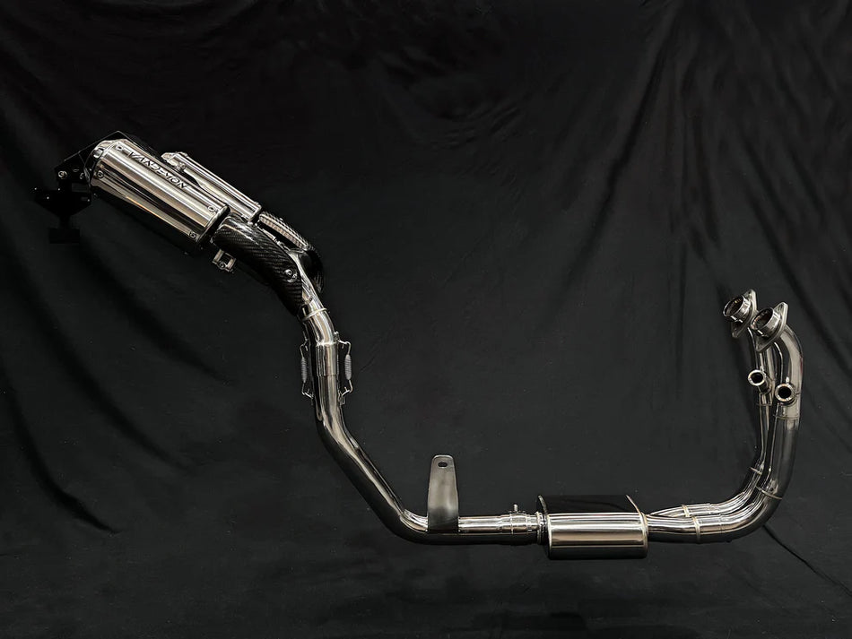 CFMOTO 450SR-S Stainless Steel High Mount Exhaust System 2023-24