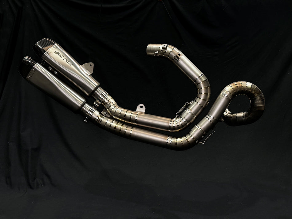 Ducati Diavel 1200 Split Pulse Titanium Exhaust System