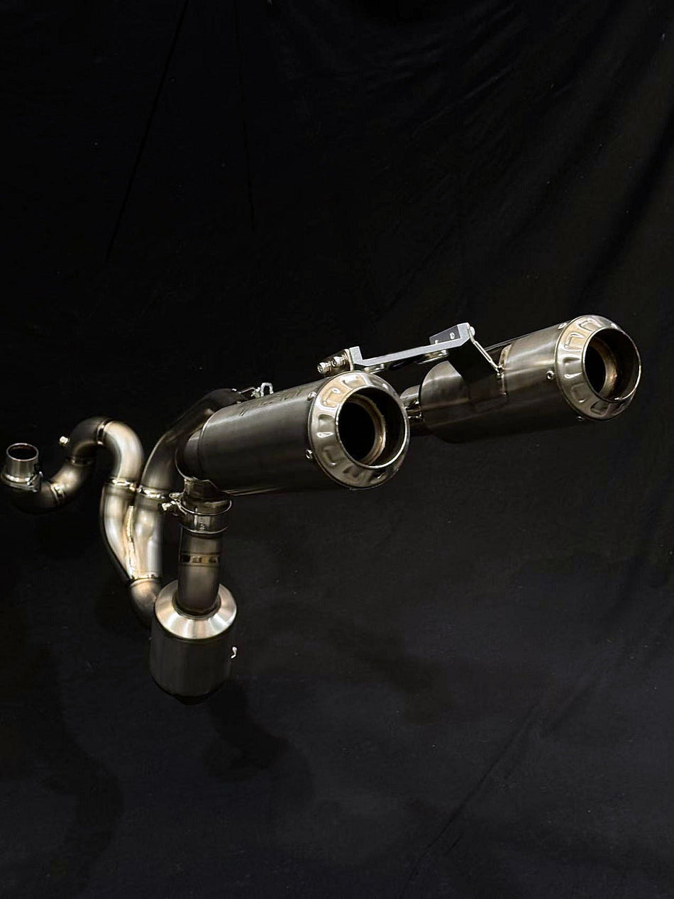 Ducati Scrambler 1100 Pro Vandemon Titanium Exhaust System