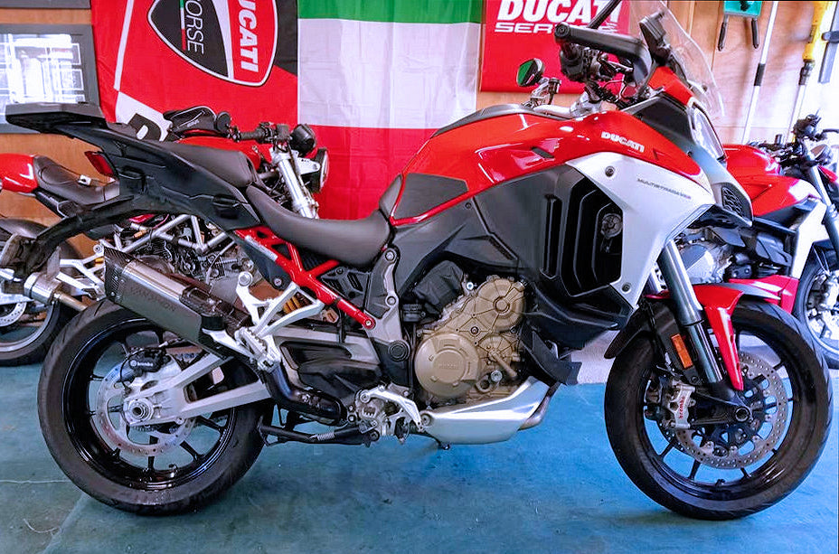 Ducati Multistrada V4 Titanium 3/4 Slip-On