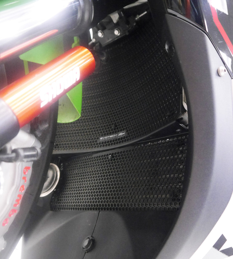 Evotech Radiator & Oil Cooler Guard Set - Kawasaki Ninja ZX-10R 40th Anniversary Edition (2024+)