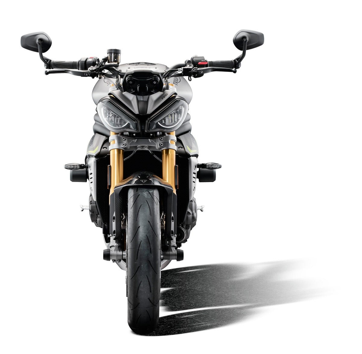 Evotech Bar End Weights for OE Handlebar End Mirrors - Triumph Speed Triple 1200 RS (2025+), PRN015509-19, Image 6