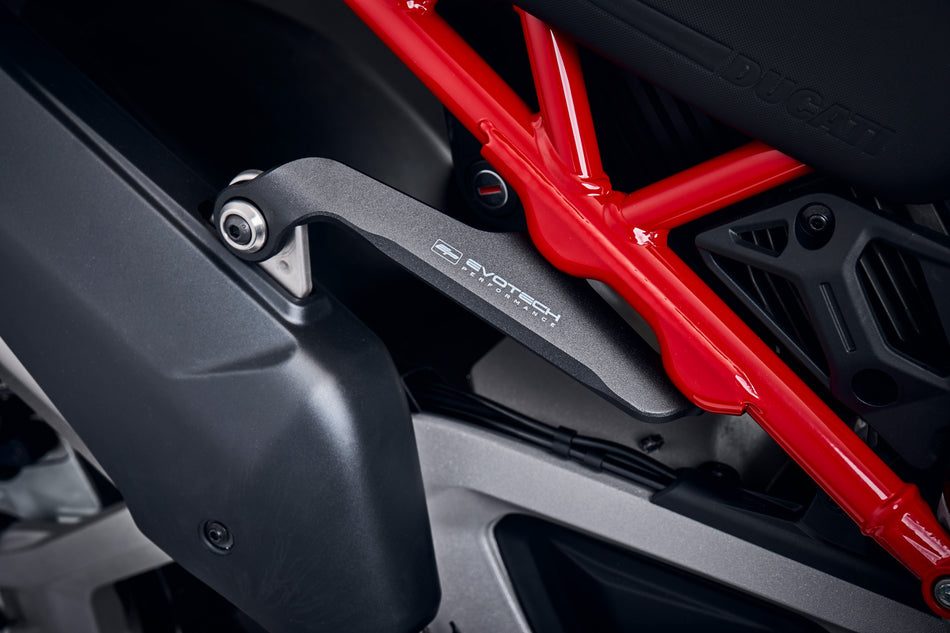 Evotech Ducati Multistrada V4 Exhaust Hanger & Pillion Footpeg Removal Kit (2021+)