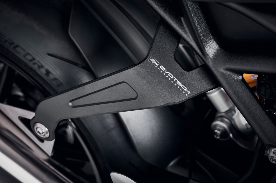 Evotech Triumph Speed Triple 1200 RR Black Exhaust Hanger (2022+) - 2, PRN015510-02